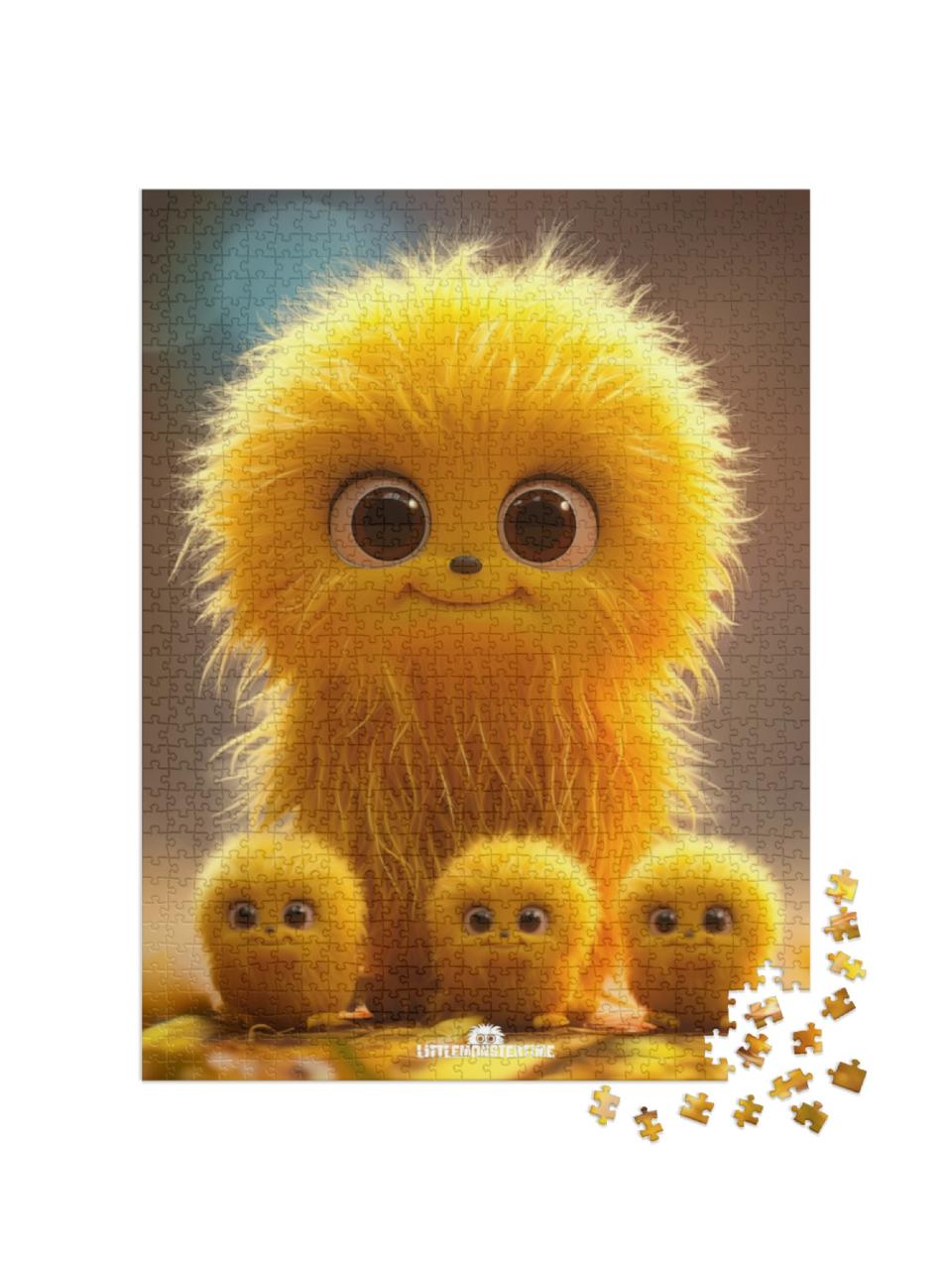 Puzzle de 1000 pièces « LITTLEMONSTERTIME: Sunny »