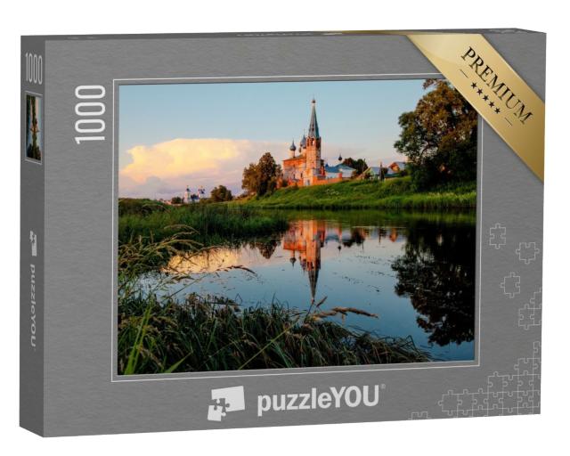 Puzzle de 1000 pièces « Le monastère de l'Annonciation, district de Shuysky, Russie »