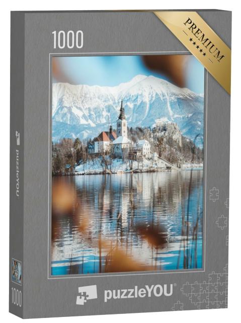Puzzle de 1000 pièces « Vue sur Bled, Blejski otok, Slovénie »