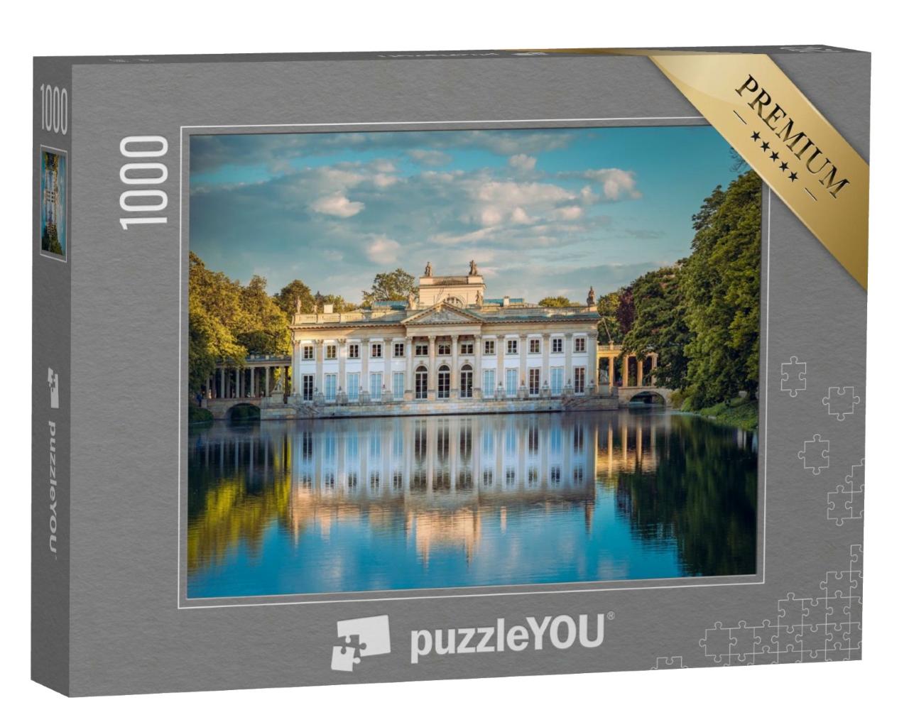 Puzzle de 1000 pièces « Palais royal du parc Lazienki, Varsovie, Pologne »