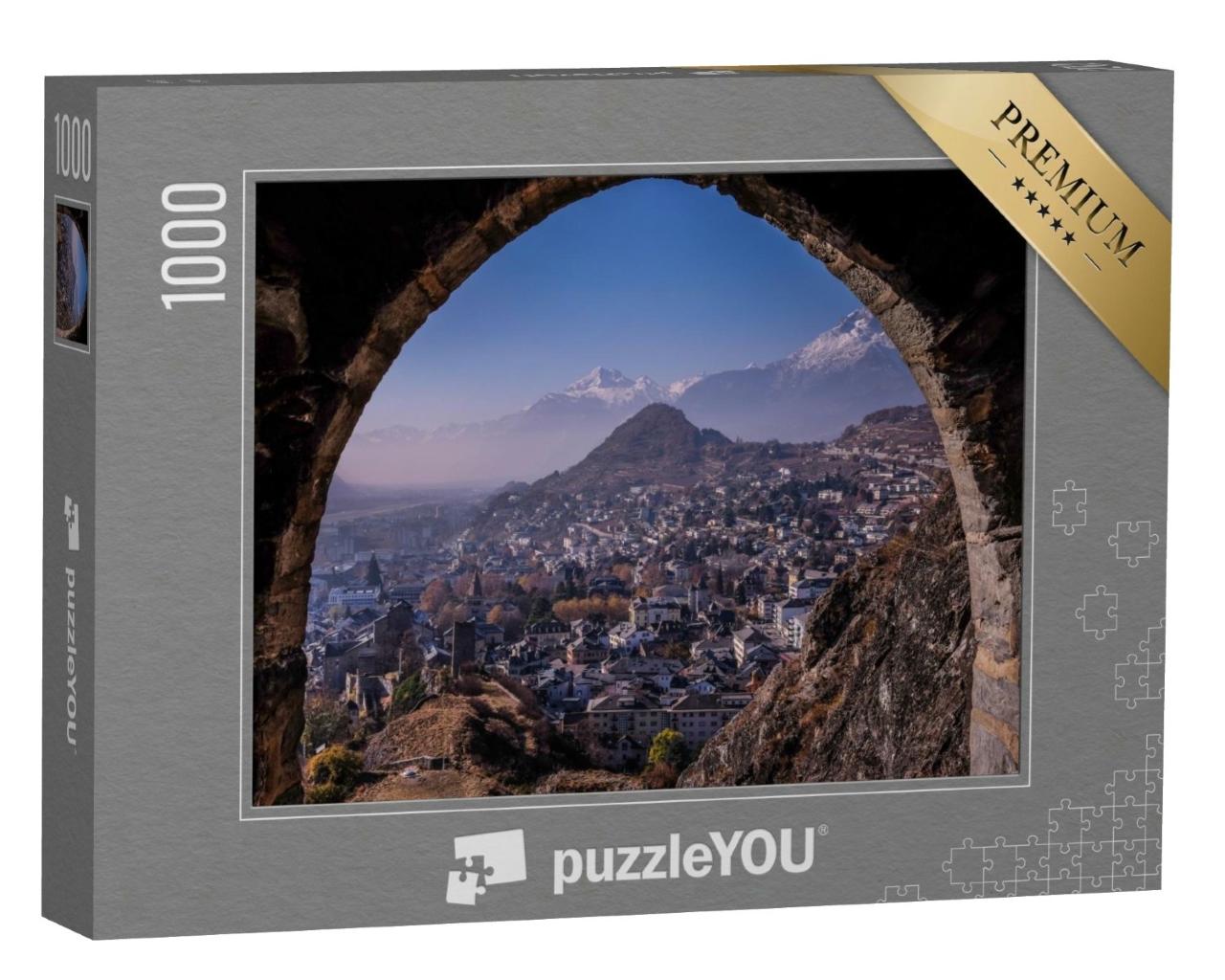 Puzzle de 1000 pièces « Sion en Suisse »