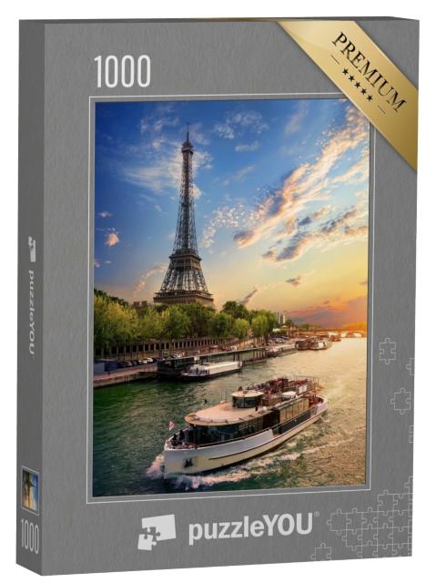 Puzzle de 1000 pièces « Paris au crépuscule »