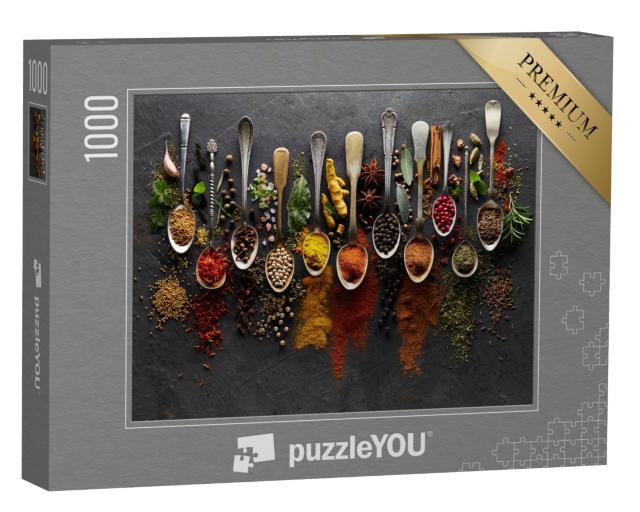 Puzzle de 1000 pièces « Herbes et épices »