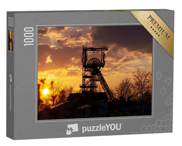 Puzzle de 1000 pièces « Mine désaffectée Alsbachschacht, Sarre, Allemagne »
