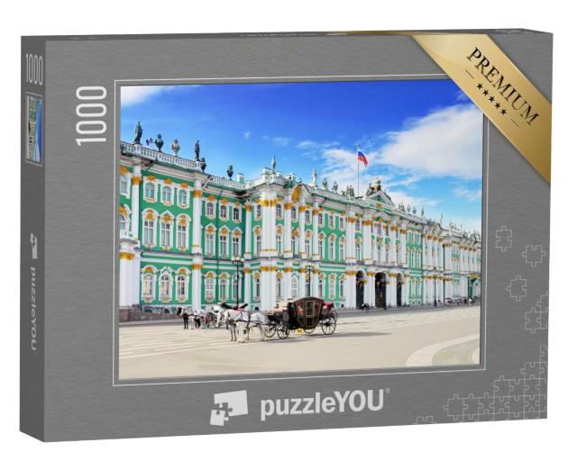 Puzzle de 1000 pièces « Place du Palais d'Hiver, Saint-Pétersbourg »