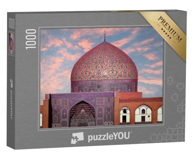 Puzzle de 1000 pièces « Magnifique coupole de la mosquée Sheikh Lotfollah, Iran »
