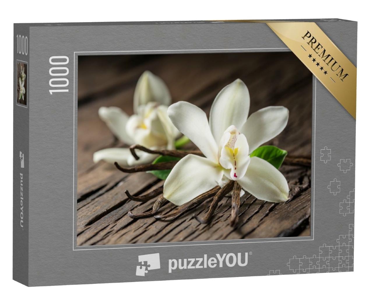 Puzzle de 1000 pièces « Orchidée vanille »