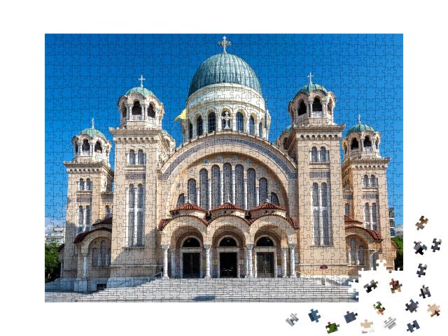 Puzzle de 1000 pièces « Église de Saint-André, Péloponnèse, Grèce »