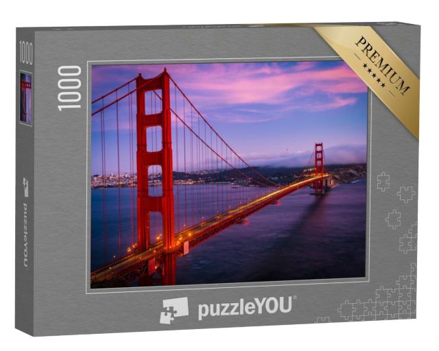 Puzzle de 1000 pièces « Majestueux Golden Gate Bridge, San Francisco, Californie, États-Unis »