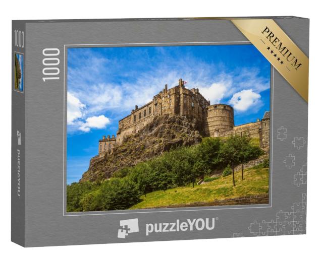 Puzzle de 1000 pièces « Château d'Édimbourg, Écosse, Royaume-Uni »