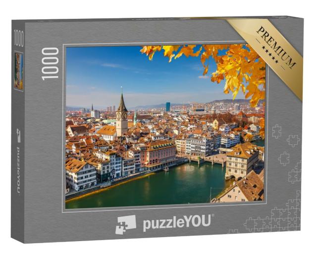 Puzzle de 1000 pièces « Zurich am Limmat, Suisse »