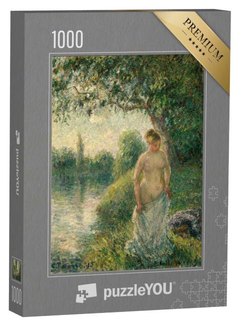 Puzzle de 1000 pièces « Camille Pissarro - Le baigneur »