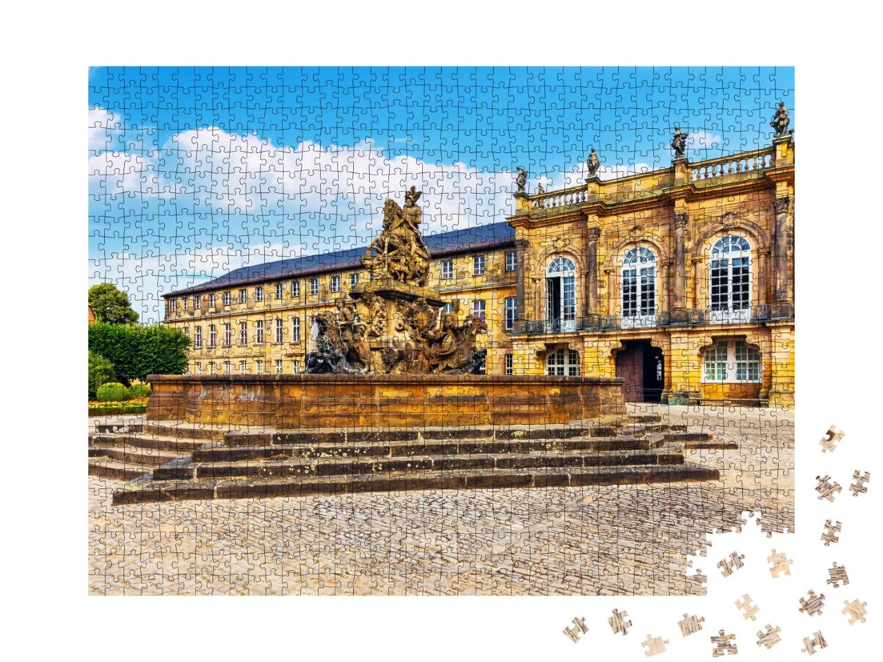 Puzzle de 1000 pièces « Scène estivale de Bayreuth, Bavière, Allemagne »