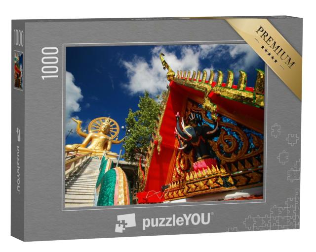 Puzzle de 1000 pièces « Grand temple de Bouddha à Koh Samui, Thaïlande »