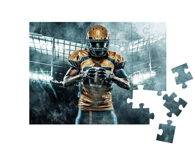 Puzzle de 48 pièces « Joueur de football américain »