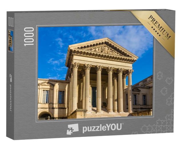 Puzzle de 1000 pièces « Palais de Justice de Montpellier - France »