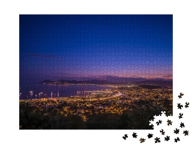 Puzzle de 1000 pièces « citylight à Cannes »