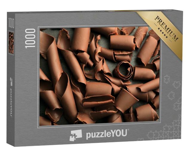 Puzzle de 1000 pièces « Tendres boucles de chocolat »