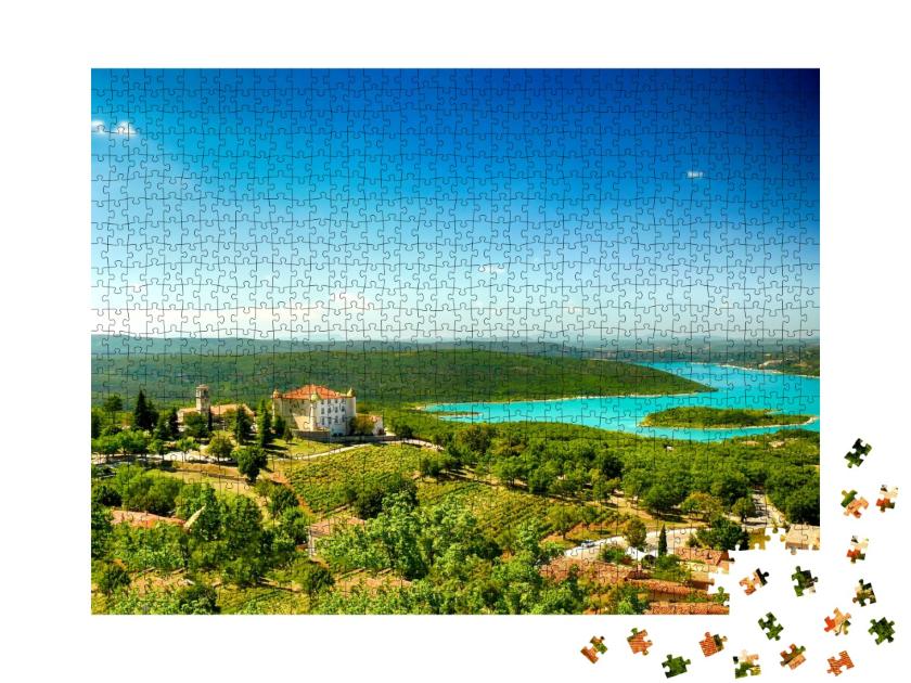 Puzzle de 1000 pièces « Le lac de Sainte-Croix »
