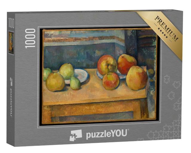 Puzzle de 1000 pièces « Paul Cézanne - Nature morte aux pommes et aux poires »