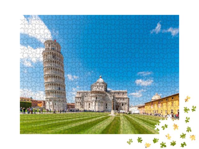 Puzzle de 1000 pièces « La tour penchée de Pise »