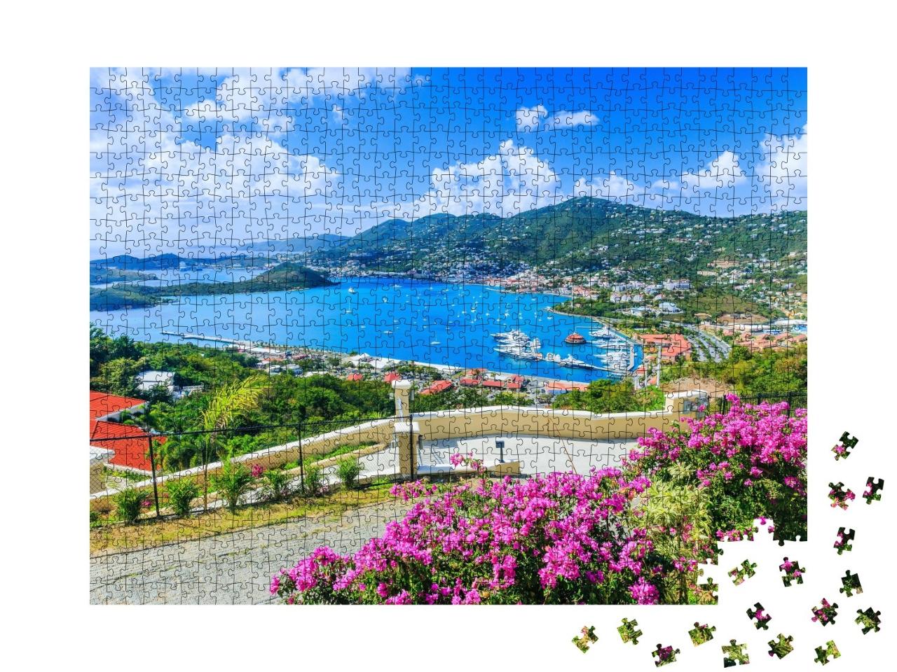 Puzzle de 1000 pièces « Les Caraïbes, St Thomas US Îles Vierges »