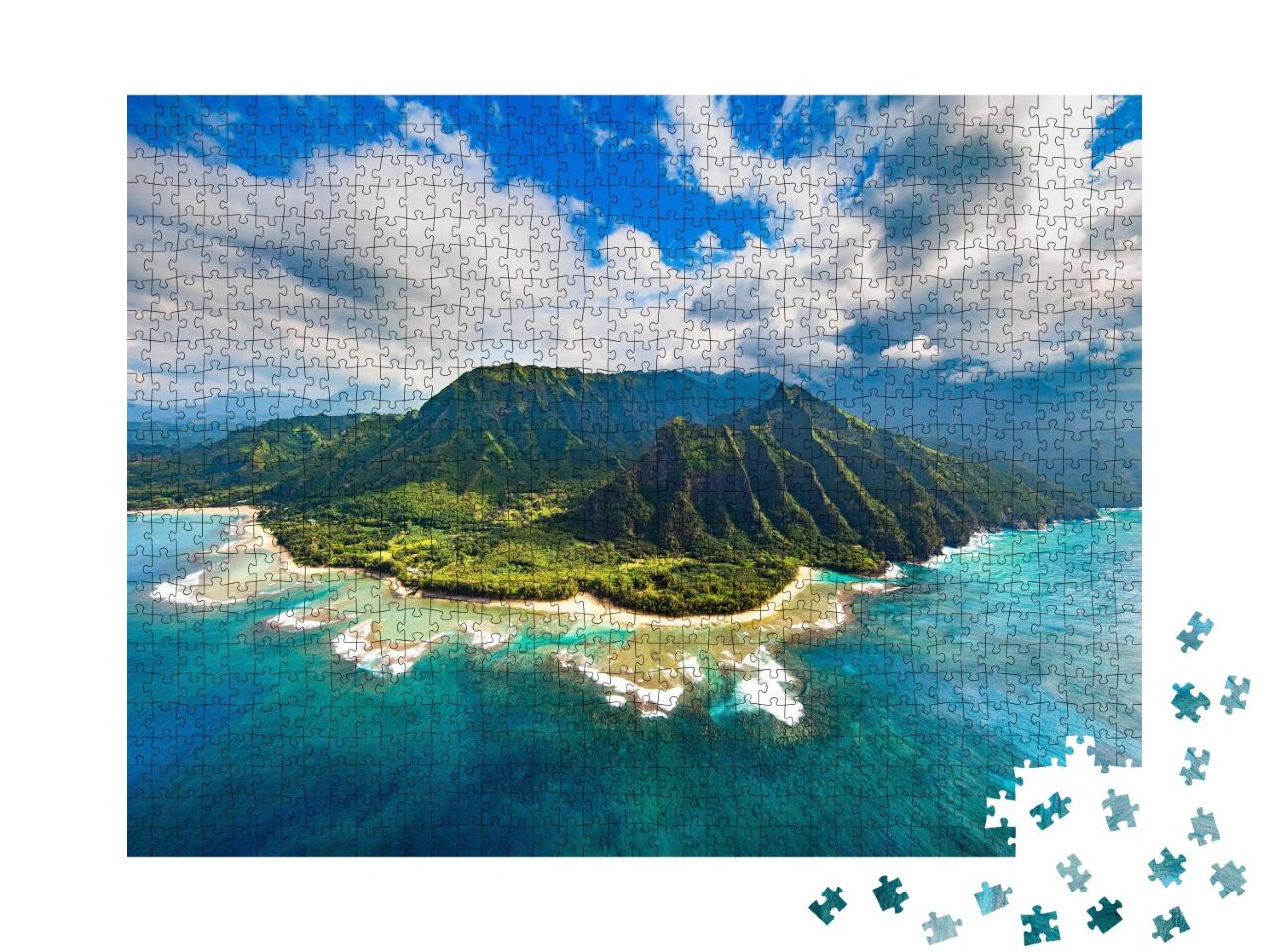 Puzzle de 1000 pièces « Côte Na Pali, Kauai »