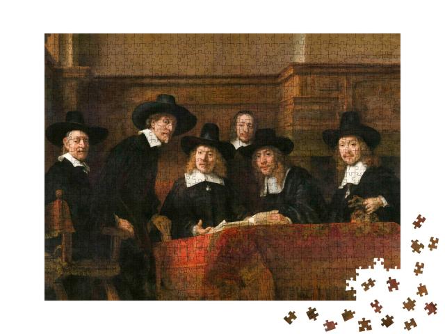Puzzle de 1000 pièces « Rembrandt - "Les Syndics" »