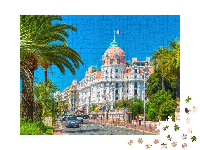 Puzzle de 1000 pièces « Promenade des Anglais, Nice, France »