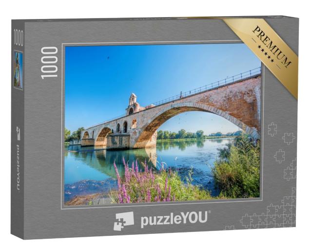 Puzzle de 1000 pièces « Vieux pont d'Avignon en Provence, France »
