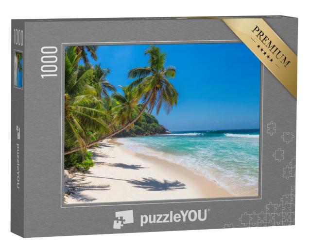 Puzzle de 1000 pièces « Paradis de la plage caribéenne en Jamaïque »