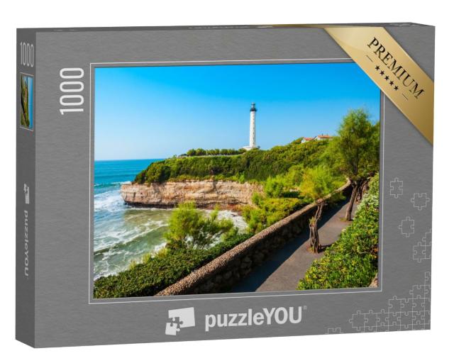 Puzzle de 1000 pièces « Le Phare de Biarritz est un phare situé dans la ville de Biarritz en France. »