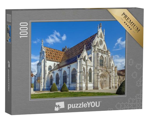 Puzzle de 1000 pièces « Église du monastère royal de Brou à Bourg-en-Bresse, France »