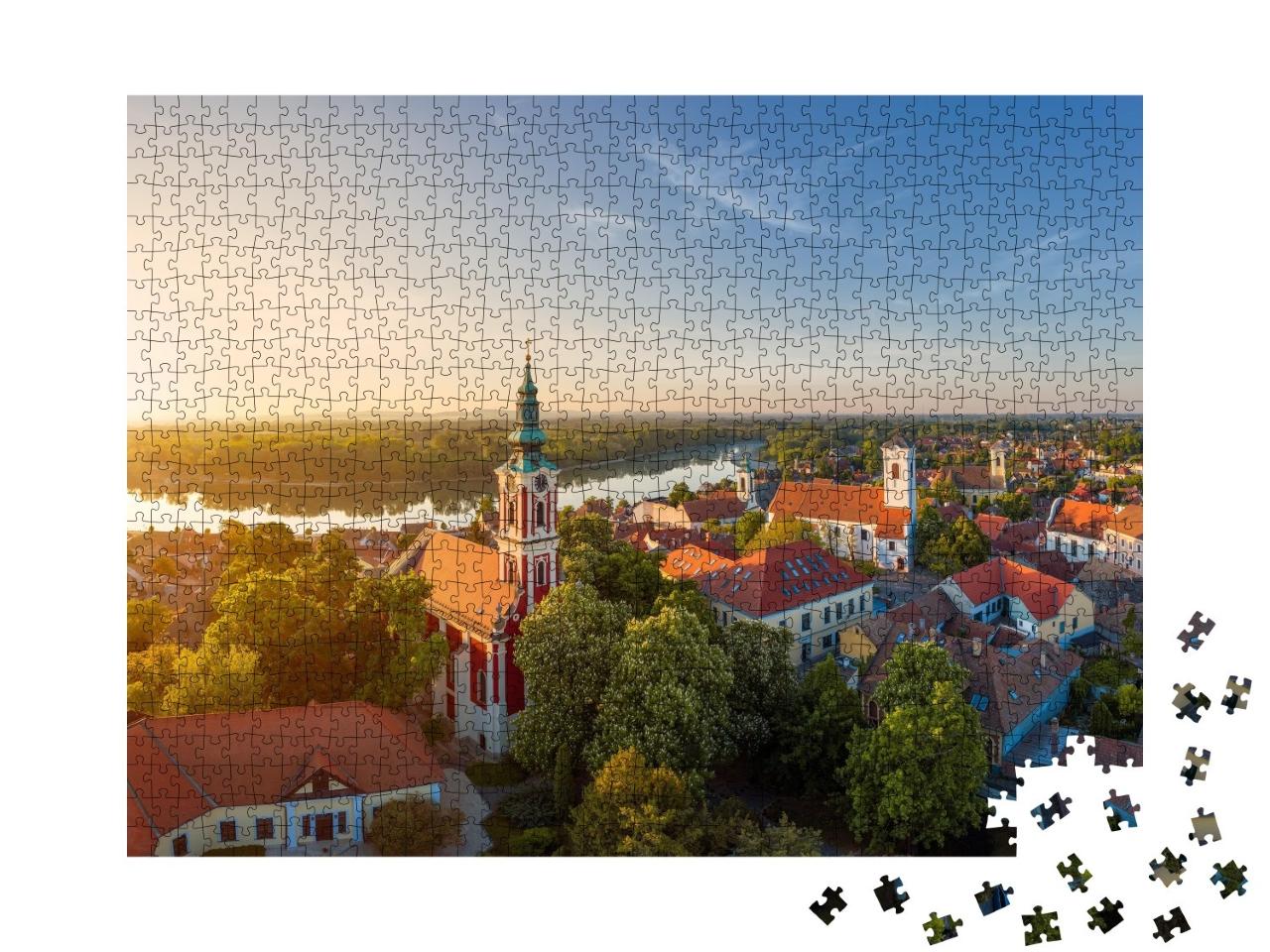 Puzzle de 1000 pièces « Ville de Szentendre sur le Danube »