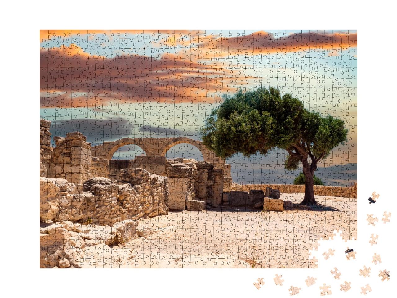Puzzle de 1000 pièces « Ruines d'une ville antique à Chypre »