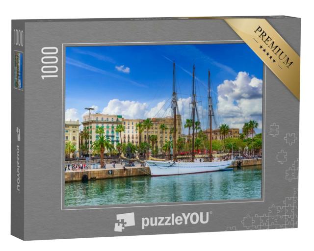 Puzzle de 1000 pièces « Port de Barcelone, Espagne »