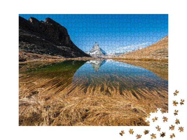 Puzzle de 1000 pièces « Reflet du Cervin, Alpes suisses »