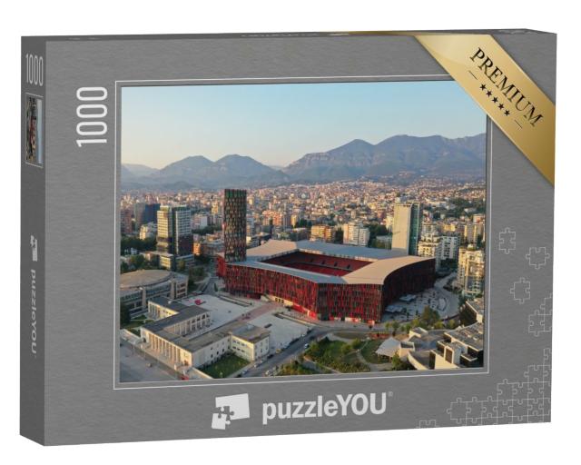 Puzzle de 1000 pièces « Stade Air Albania à Tirana »