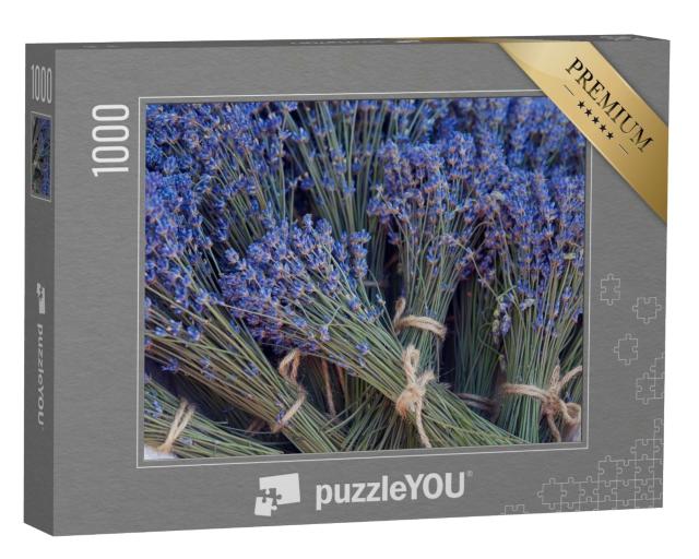 Puzzle de 1000 pièces « Bouquets de lavande »
