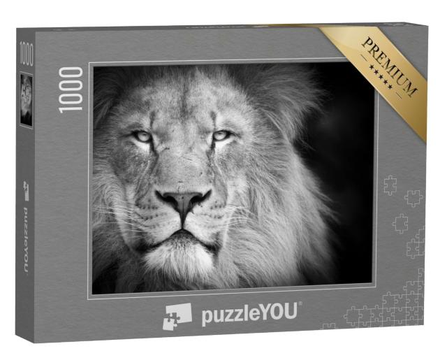 Puzzle de 1000 pièces « Portrait d'un lion »