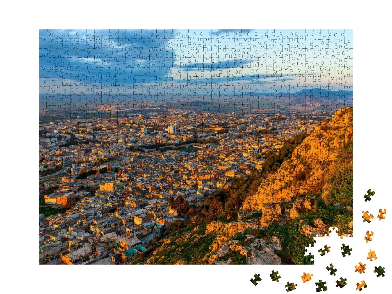 Puzzle de 1000 pièces « Tlemcen, ville du nord-ouest de l'Algérie »