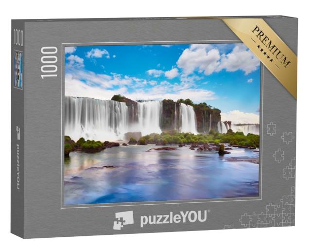 Puzzle de 1000 pièces « Chutes d'Iguazu en Argentine, vue de la Gorge du Diable »