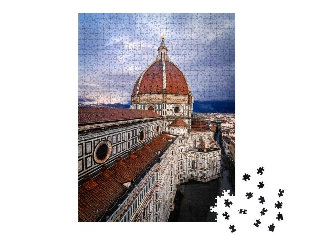 Puzzle de 1000 pièces « Dôme de Florence Santa Maria del Fiore, Italie »