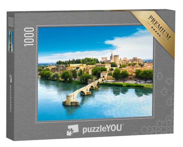 Puzzle de 1000 pièces « Pont Saint Bénézet, Avignon, France »