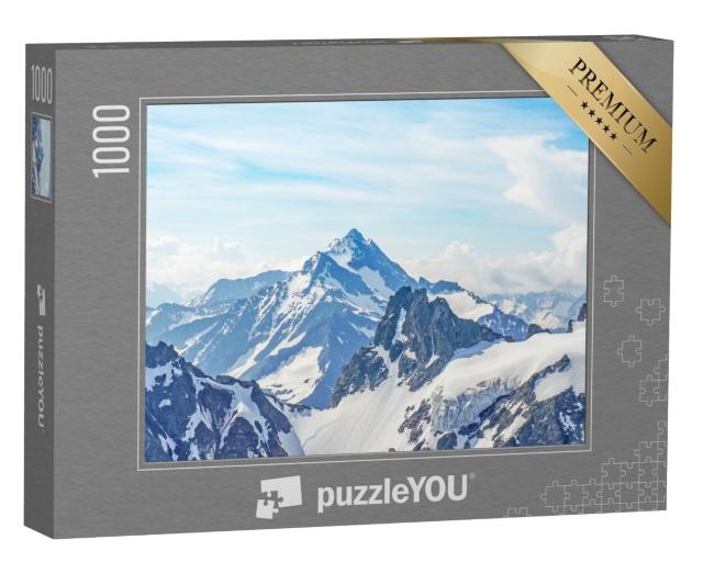 Puzzle de 1000 pièces « Les Alpes depuis le sommet du Titlis »
