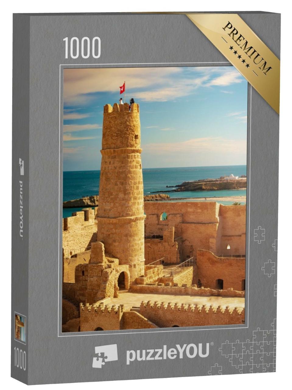 Puzzle de 1000 pièces « Forteresse médiévale de Monastir, Tunisie »