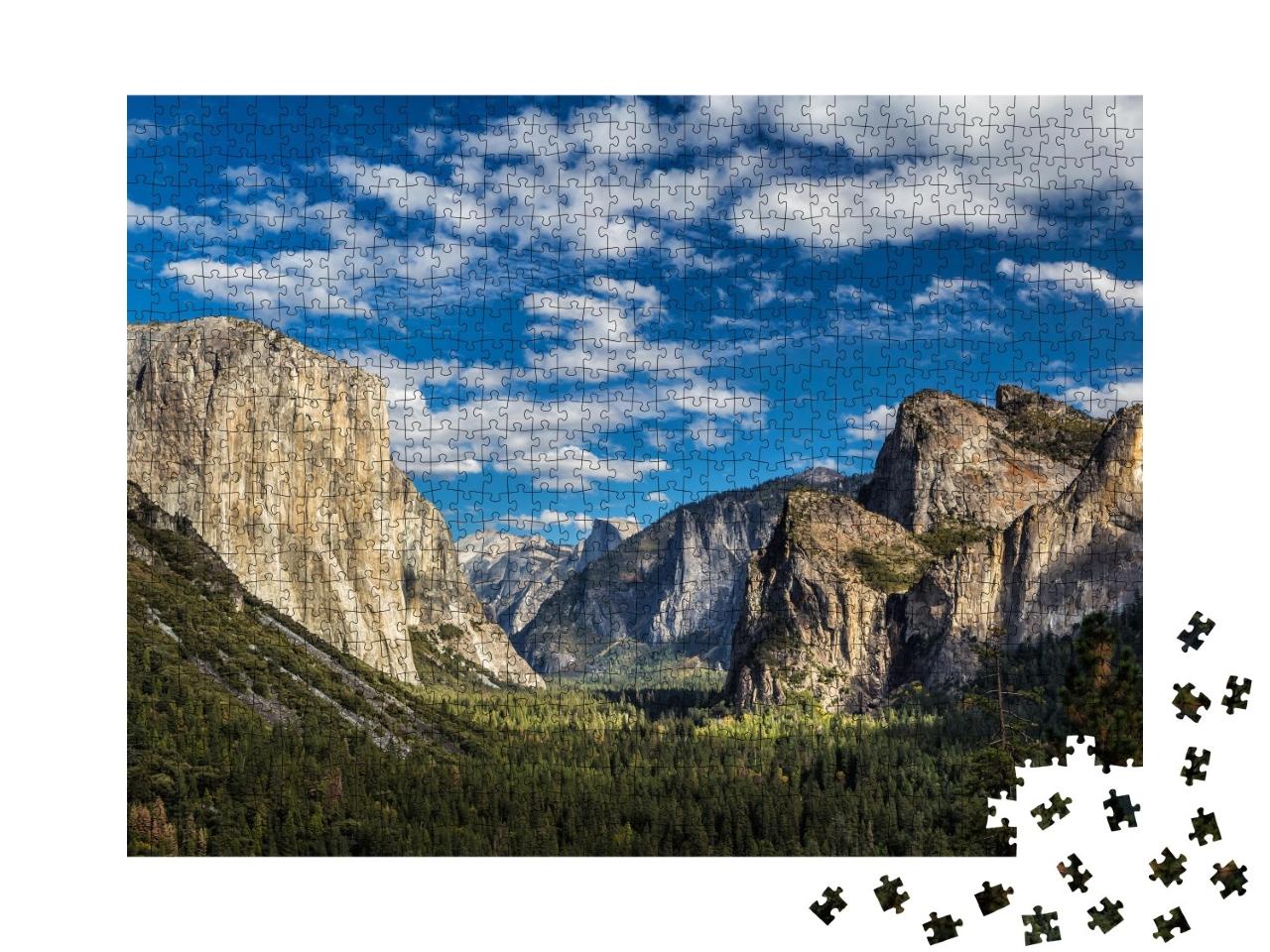 Puzzle de 1000 pièces « Parc national de Yosemite, États-Unis »