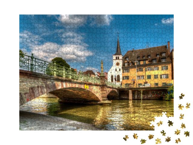 Puzzle de 1000 pièces « Rue de Strasbourg. Vue de la ville. »