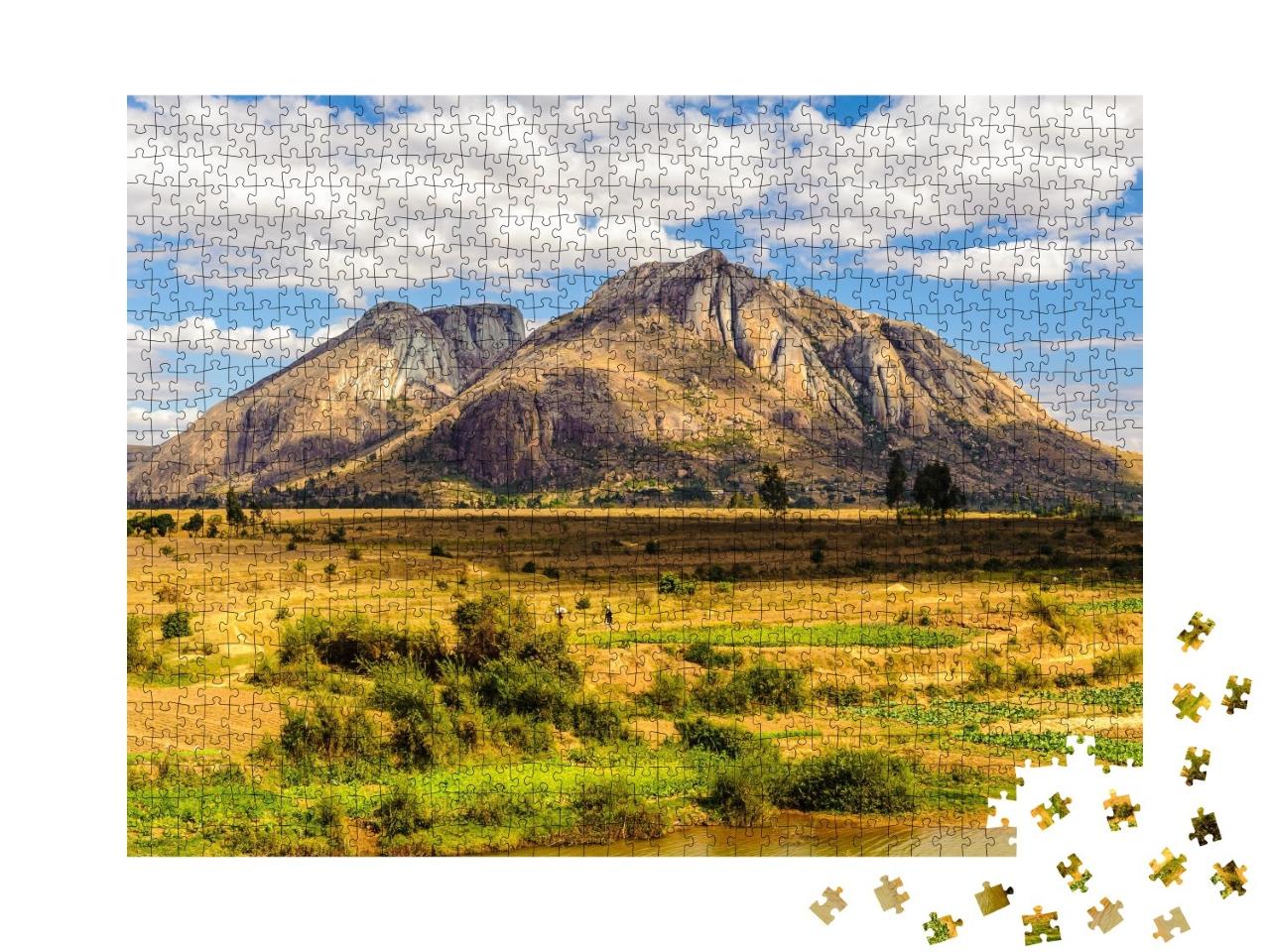 Puzzle de 1000 pièces « Montagne de Madagascar, Afrique »