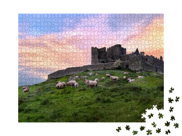 Puzzle de 1000 pièces « Rocher de Cashel, Burgruine, Irlande »
